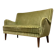 Danish 2seater sofa by Peter Hvidt 50s