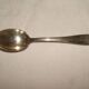 12 silver-plated metal teaspoons from the "Art Deco" period.