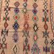 Tapis Marocain Boujad coloré