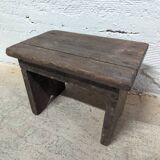Small wooden stool / footrest