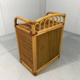 Rattan chest of drawers bedside table 1980’s