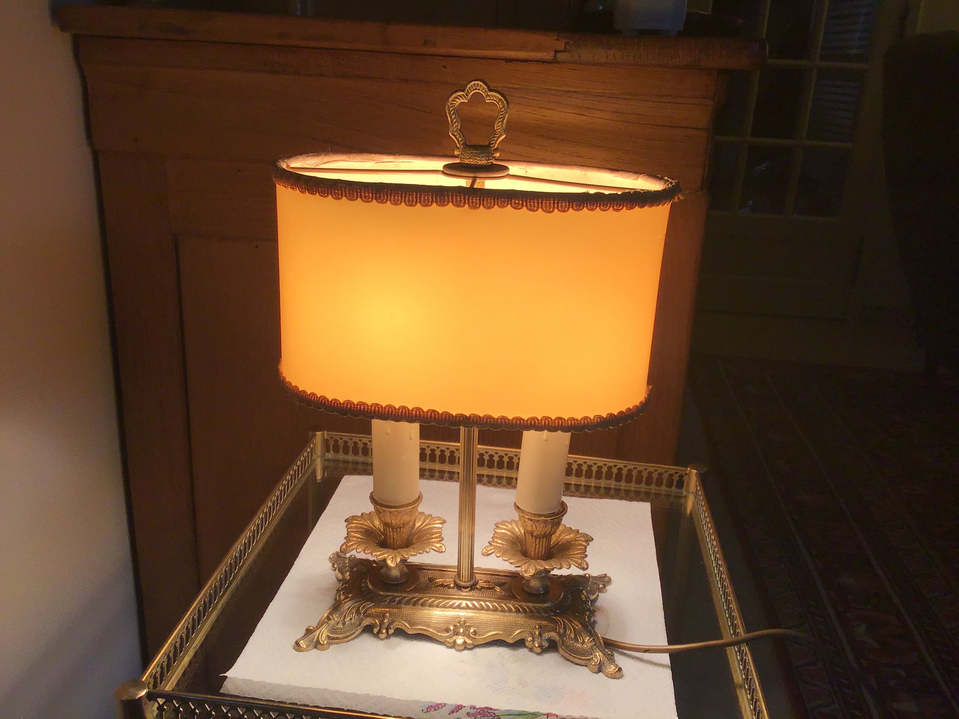 Lampe bouillotte