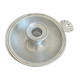 Aluminum candle holder