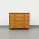 Commode en pin vintage des années 70