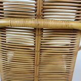 Mid-century rattan rocking chair, 1960s
