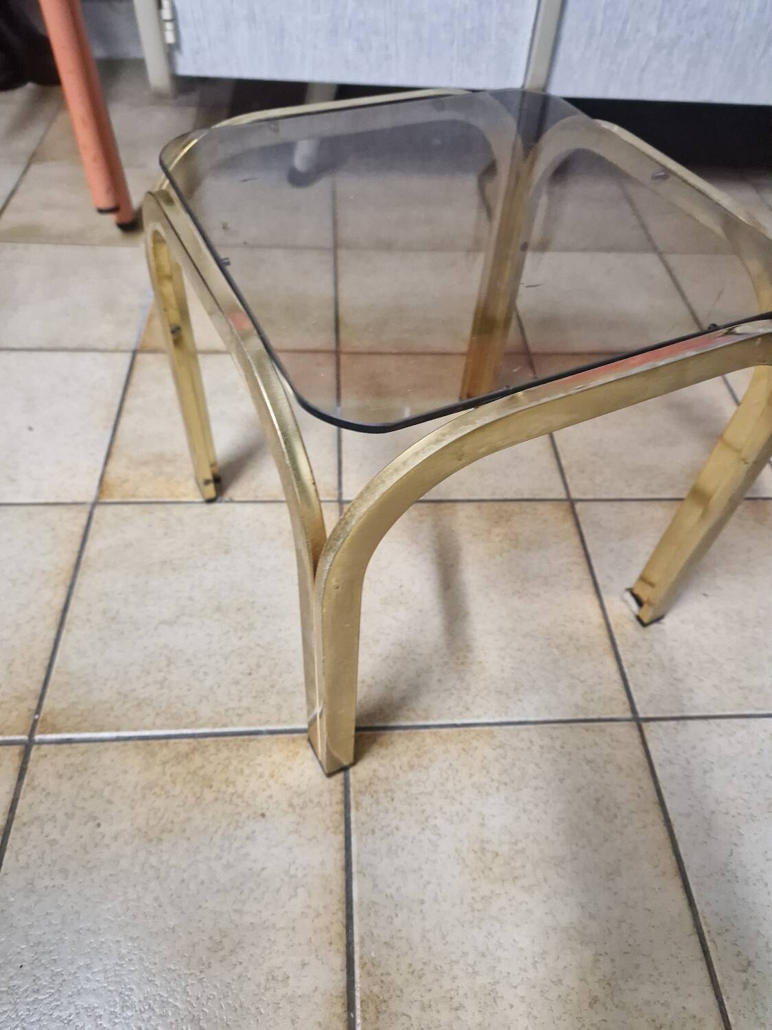 Vintage side coffee table