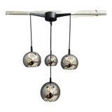 Chrome pendant lamp 1960s