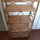 Rattan shelf