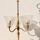 Large Size Art Decò Murano Glass Table Lamp, 1940