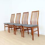 4x Kai Kristiansen model 170 teak