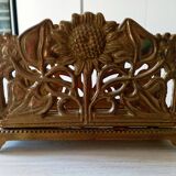 Brass letter holder