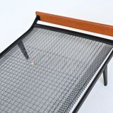 Dick Cordemeijer Cleopatra daybed white fabric Auping Netherlands 1954