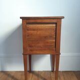 Directoire style curtain bedside table