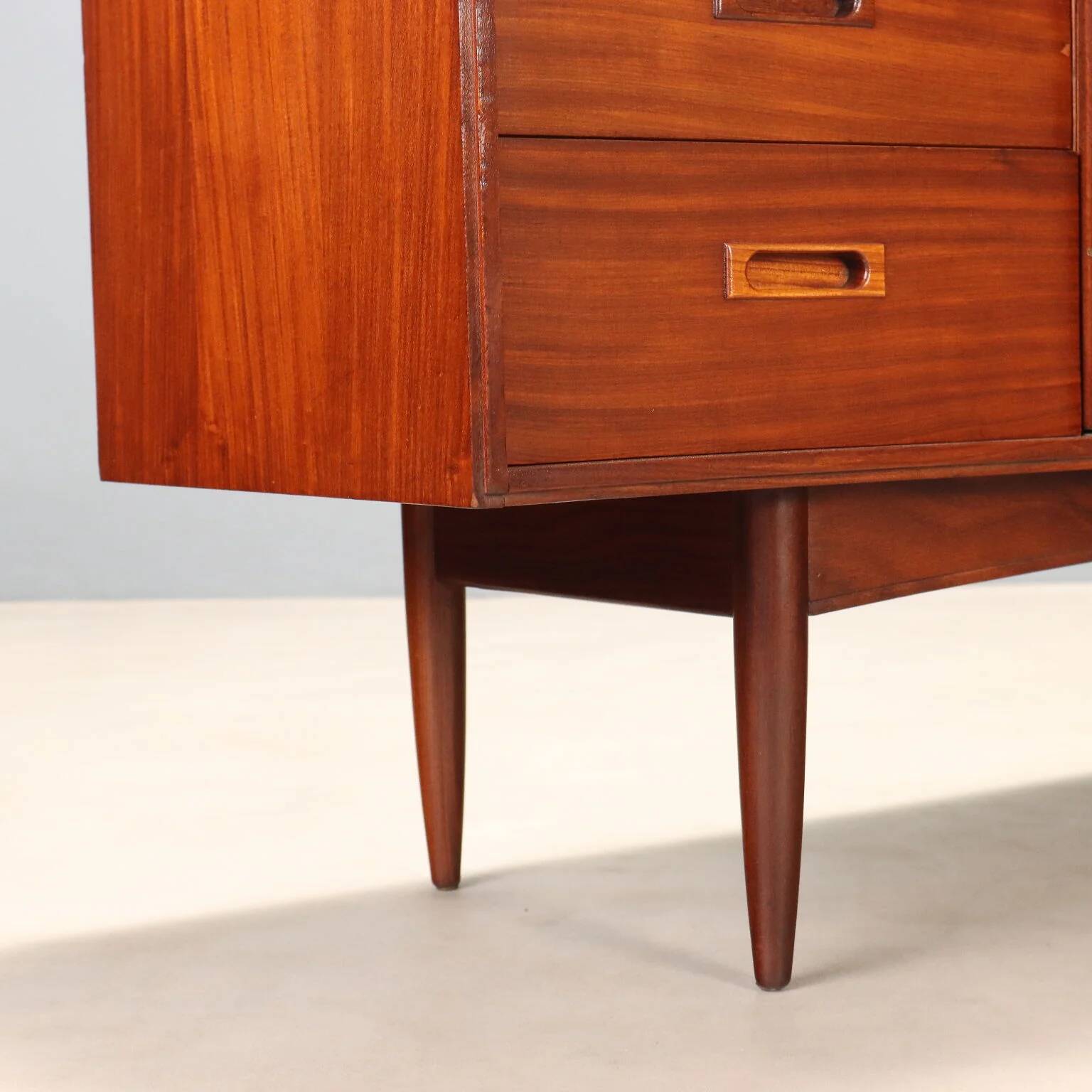 Vintage teak enfilade with drawers, United Kingdom, 1960s