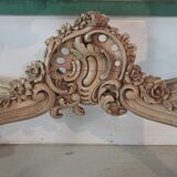 Console Louis XV en bois naturel XIXème