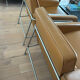 2 fauteuils en cuir design Arne Jacobsen