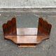 Art Deco dressing table mirror from the 1950s in solid oak.
