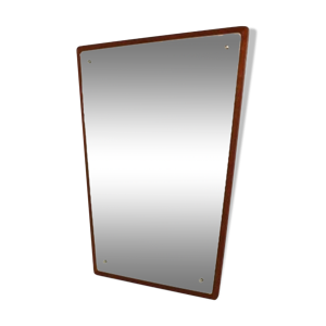 miroir scandinave en - teck