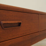 Teak lowboard, Danish design, 1960s, production: Denmark