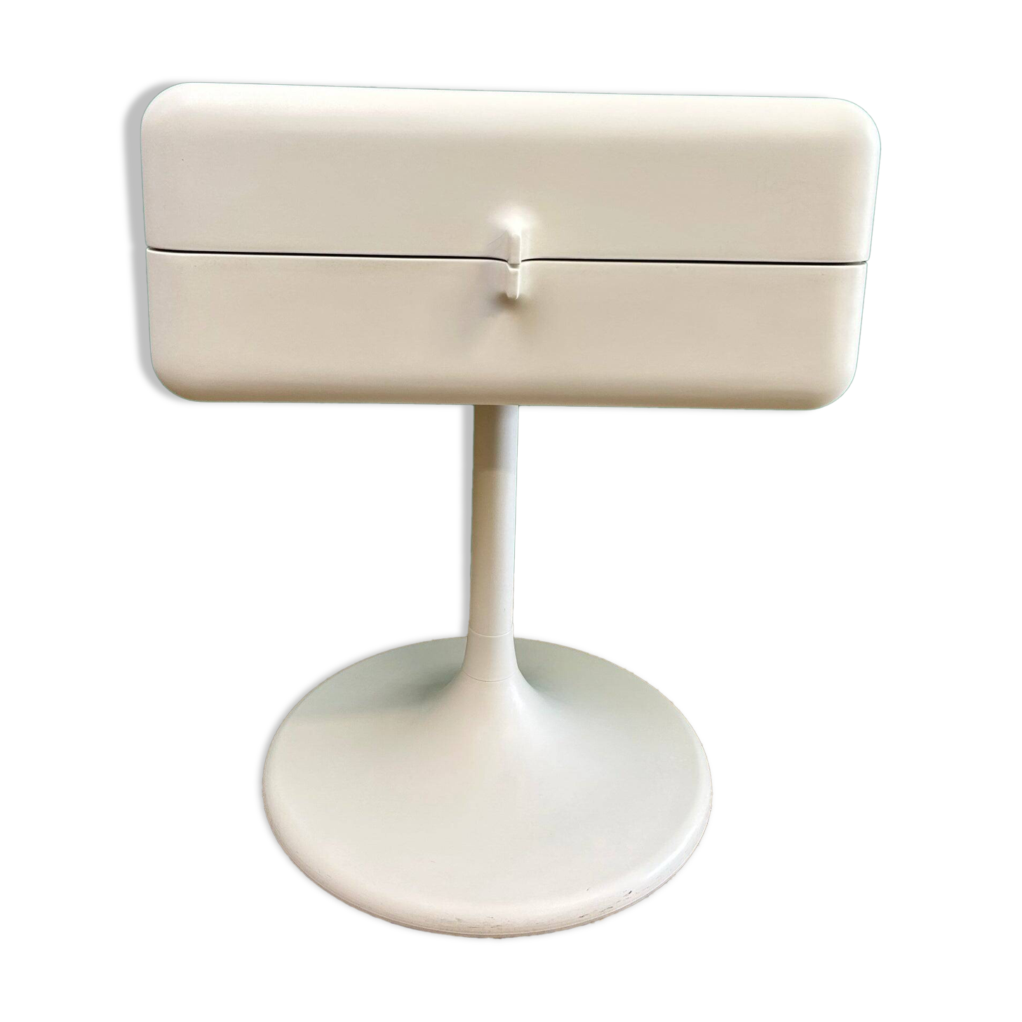 Tulip base rotating side table SPACE AGE by Lusch, Germany, 1970s
