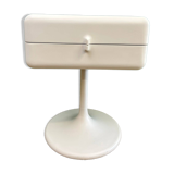 Tulip base rotating side table SPACE AGE by Lusch, Germany, 1970s