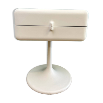 Tulip base rotating side table SPACE AGE by Lusch, Germany, 1970s
