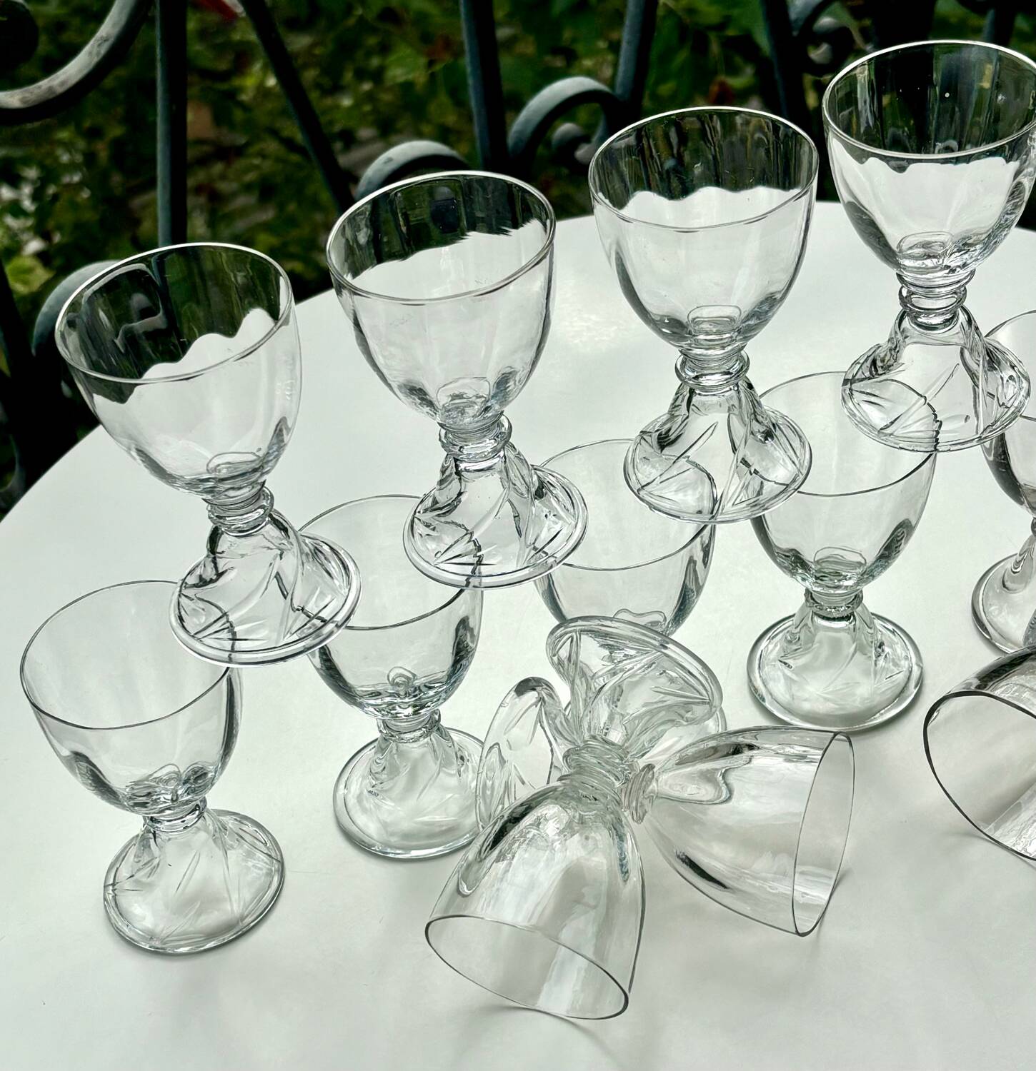 Verres Saint Louis Crystal modèle Cluny