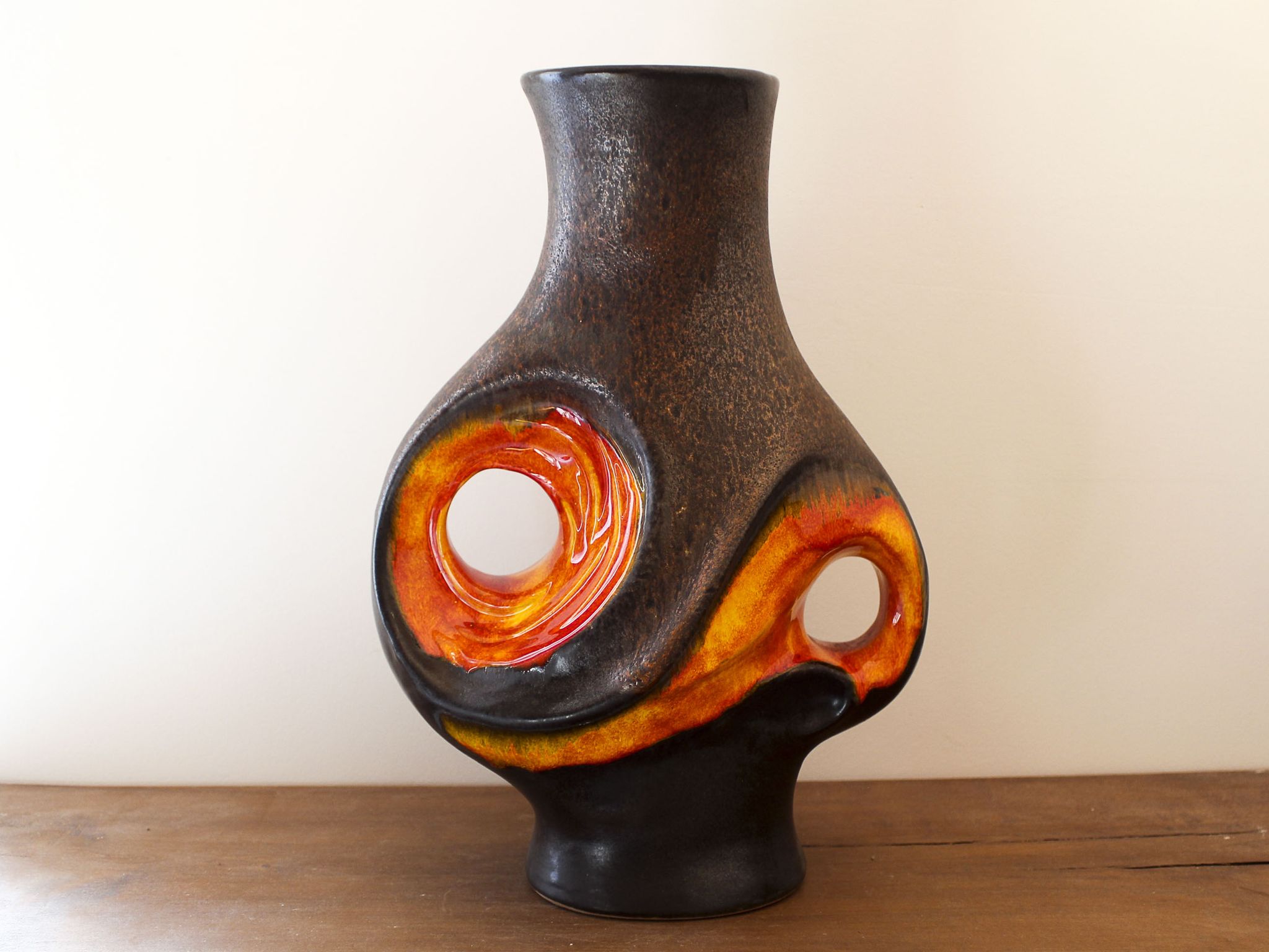 Vase en céramique Walter Gerhards Germany