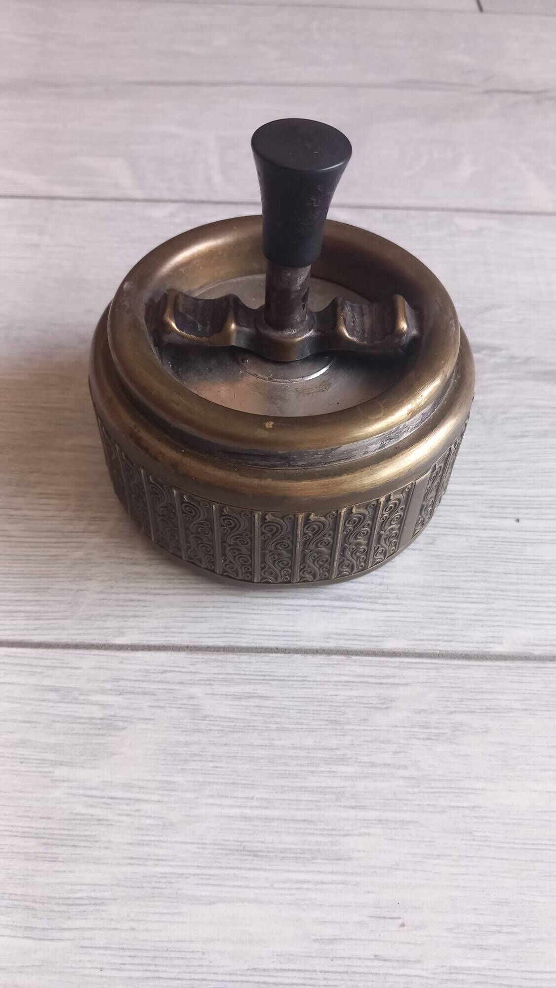 Push-button ashtray mid-century Ehrard & Söhne