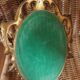 Mirror gilded wood worked vintage