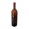 Bouteille vintage XXL (46cm)en verre soufflé  ambré