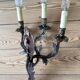 Pair of 3-Arm Wall Sconces – Louis XV / Rococo Style – Gilded Metal