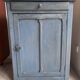 Confiturier, old Parisian sideboard, blue patina