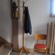 Porte manteau perroquet pieds compas