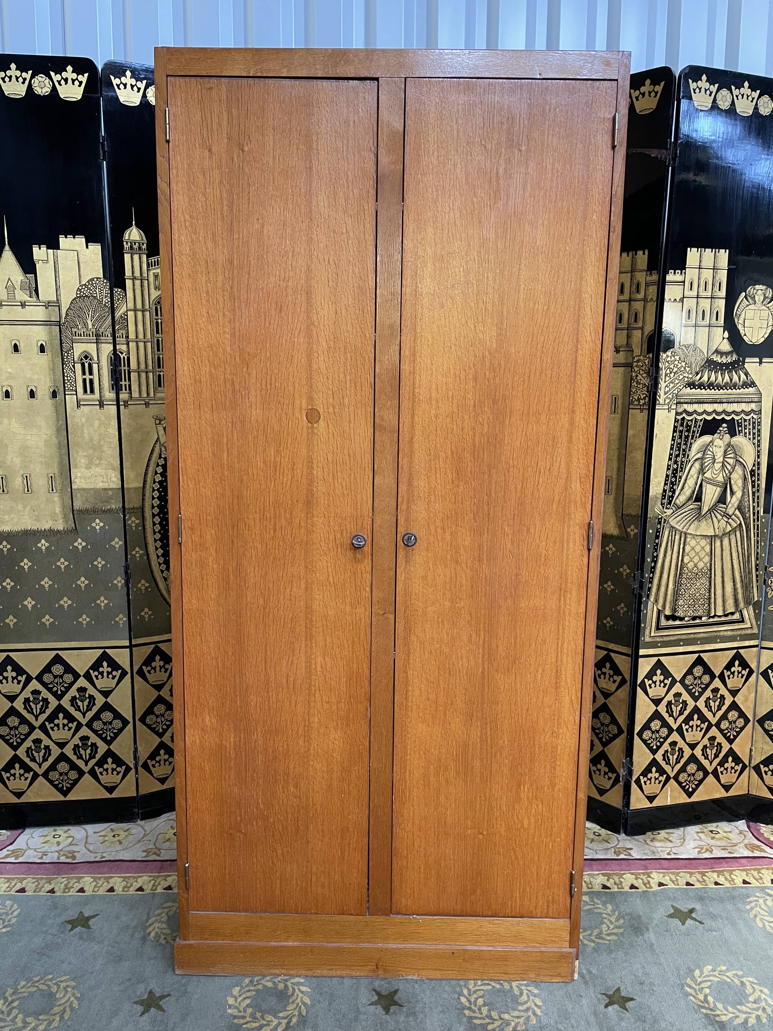 Administration cabinet in oak veneer 1950