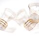 Lot of 3 old glasses