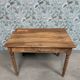 Antique table with turned legs (renovated)