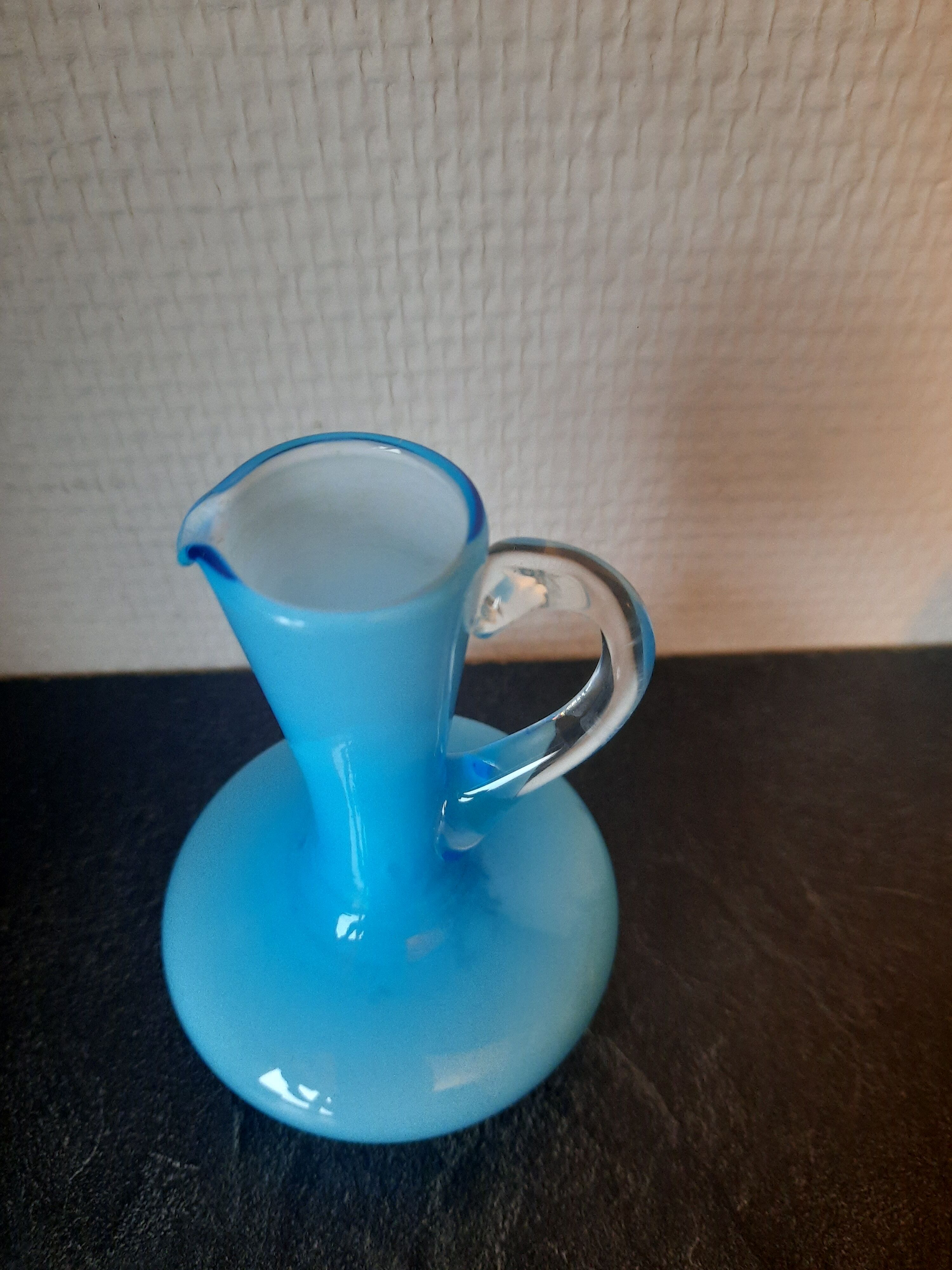 Small glass vase