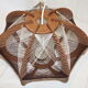 Suspension vintage wood and son braids