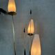 Vintage brass floor lamp – Lunel