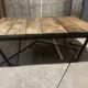 Industrial coffee table