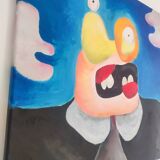Broken mouth abstract painting