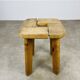 Tabouret Finnsauna Olof Ottelin style brutaliste, années 60