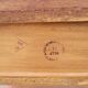 Vintage oak side/bedside table
