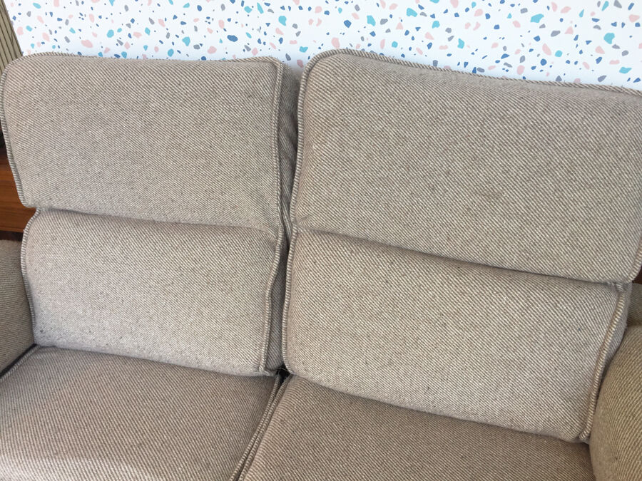 Scandinavian "cocooning" bench, 1960