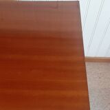 Commode en bois vernis, années 80