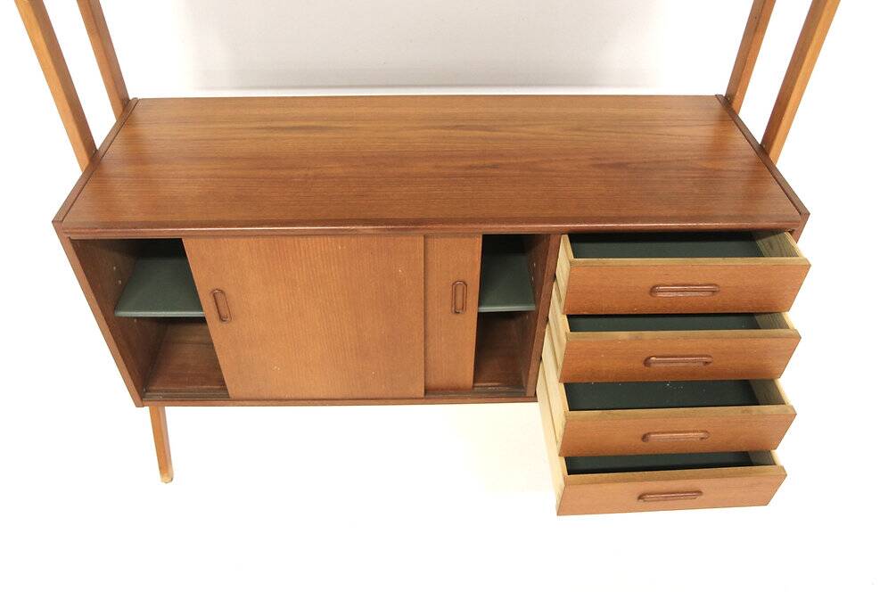 Scandinavian teak secretary, Sweden, 1960