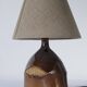 unique vintage ceramic lamp from the 70s