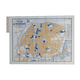 Avignon vintage map / plan