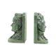 Bookends bust wagner beethoven plaster signed
